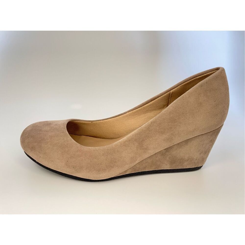 Forever Link Patricia-02 Women's Shoes,color grey suede, size 6.5